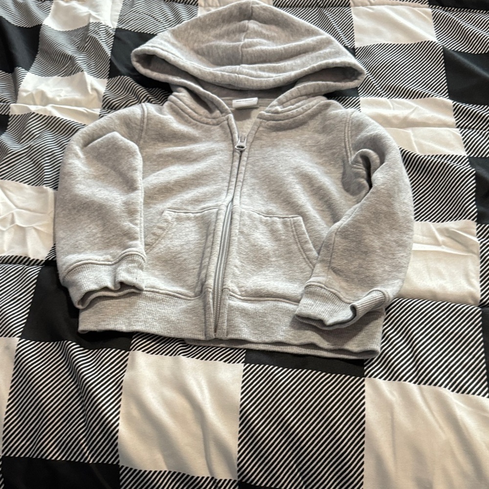 Cozy Gray Kids Hoodie